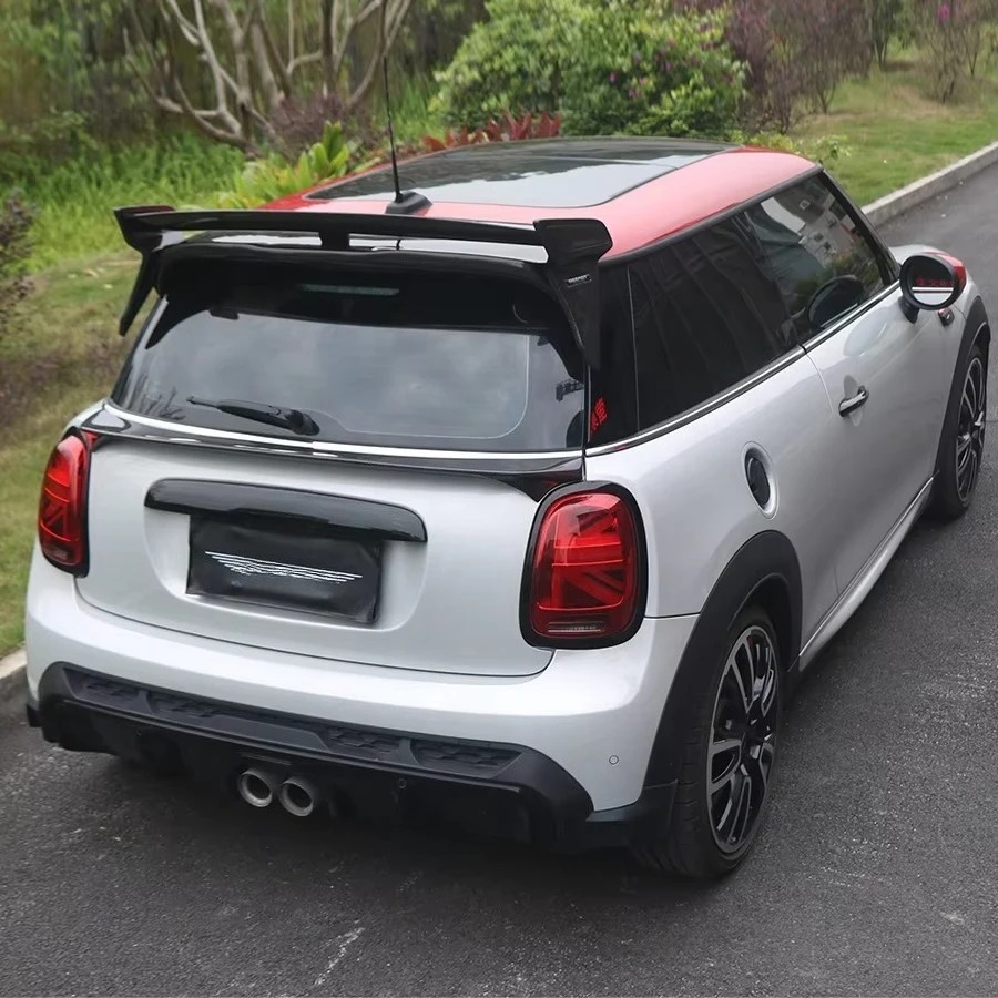 For MINI JCW S F56 2014-2023 Body Kit Carbon Fiber Rear Center Spoiler Tail Wing Custom Car Spoilers